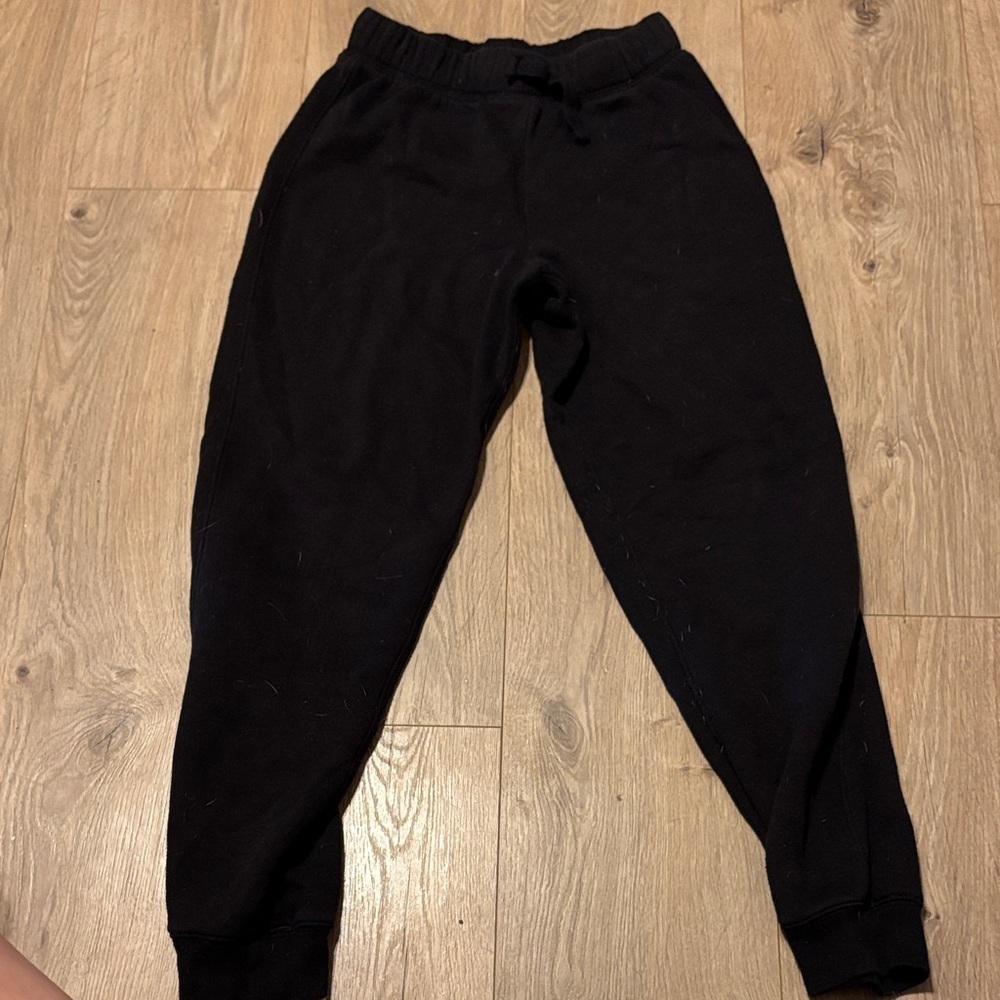 Jumping Beans Softest Fleece Black Kids Sweatpants